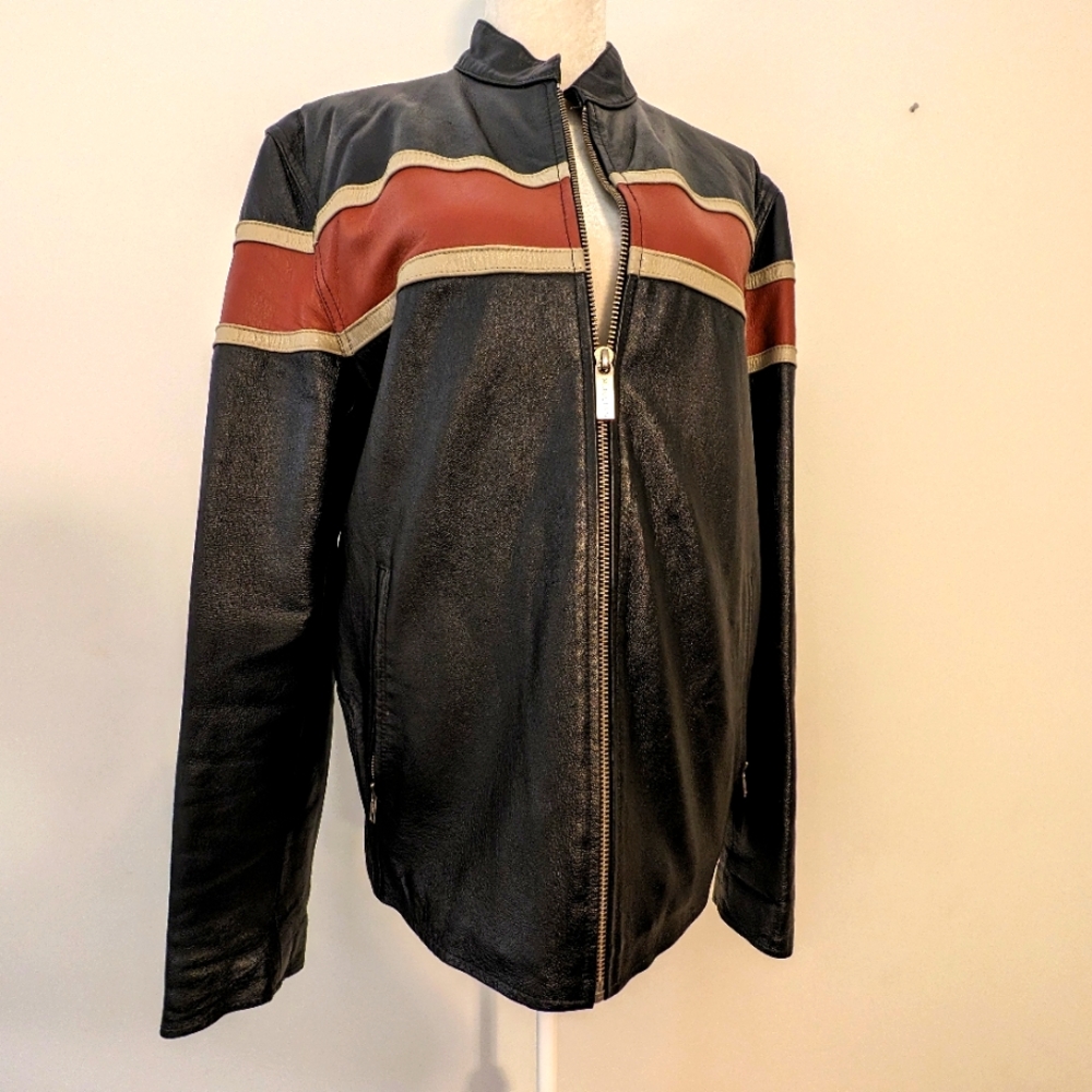 Wilson's Leather men's biker jacket